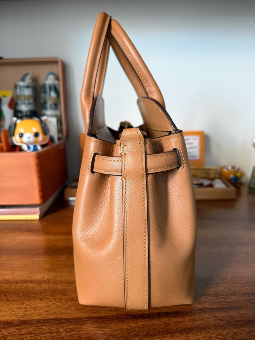 Coach Honey Soft Empire 28 Carryall Satchel - Picture 4 of 8
